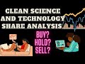 clean science and technology share analysis #stockmarket #multibagger #stockmarketforbeginners