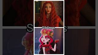 Descendants and Ever After High siblings #descendants #descendants4