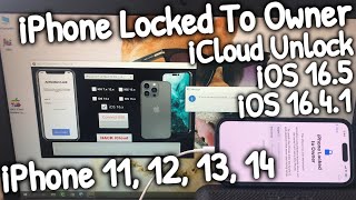 iOS 16.5 iCloud Unlock iPhone Locked to Owner​ Bypass Activation Lock iPhone 11, 12, 13, 14