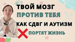 Рабочая память, гибкость, самоконтроль: как их нарушения при СДВГ и РАС портят жизнь