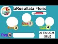 resultat florida en direct midi 26 fev 2025 tiraj florida en direct rezilta florida en direct