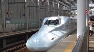 【ホーム無人化前】九州新幹線新水俣駅 新幹線発着動画