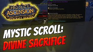 How to get Mystic Enchant: Divine Sacrifice | Paladin [Bronzebeard | Ascension Warcraft Reborn]