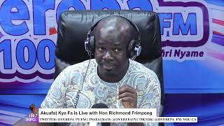 Akuafo) Kye Fa is Live with Hon Richmond Frimpong 14-10-2023