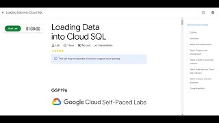 Loading Data into Cloud SQL | Lab solution #arcade2025