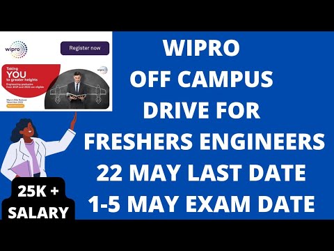 Wipro Off Campus Drive For All Be/btech Engineers All Branches Eligible ...