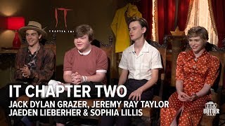 IT Chapter Two: Jack Dylan Grazer, Jeremy Ray Taylor, Jaeden Lieberher & Sophia