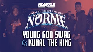 YOUNG GOD SWAG vs KUNAL THE KING - iBattleTV