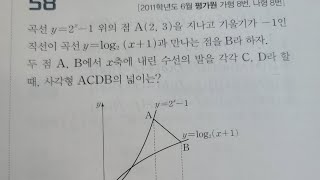 [maxx] 2011년 6월 모평 8번 / 대구 월성동 맥스수학