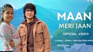 Maan Meri Jaan | Official Music Video | Champagne Talk | King |sourav Joshi and Priya dhapa