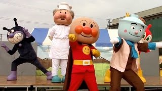 アンパンマンショー【ばいきんまんのお手伝い大作戦】　てんどんまんが転んじゃう！ガンバレてんどんまん  最前列高画質  Anpanman kidsshow