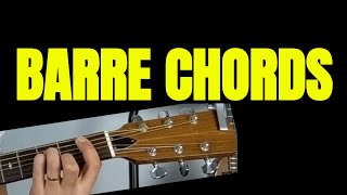 Barre Chord Masterclass! How To Play Cool Barre Chord Songs w/ Tips \u0026 Tricks