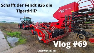 Vlog #69 Schafft der 826 die Tigerdrill? Blühstreifen ansäen