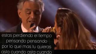 Quizas, quizas, quizas   Andrea Bocelli ft  Jennifer Lopez