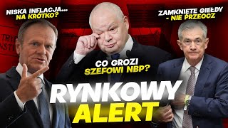 Trybunał Stanu dla prezesa NBP, niska inflacja w Polsce i zamknięte giełdy | RYNKOWY ALERT