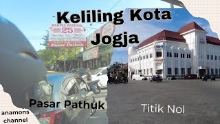 Riding Santuy Keliling kota Jogja | Pasar Pathuk, Malioboro, Titik Nol Jogja. #yogyakarta