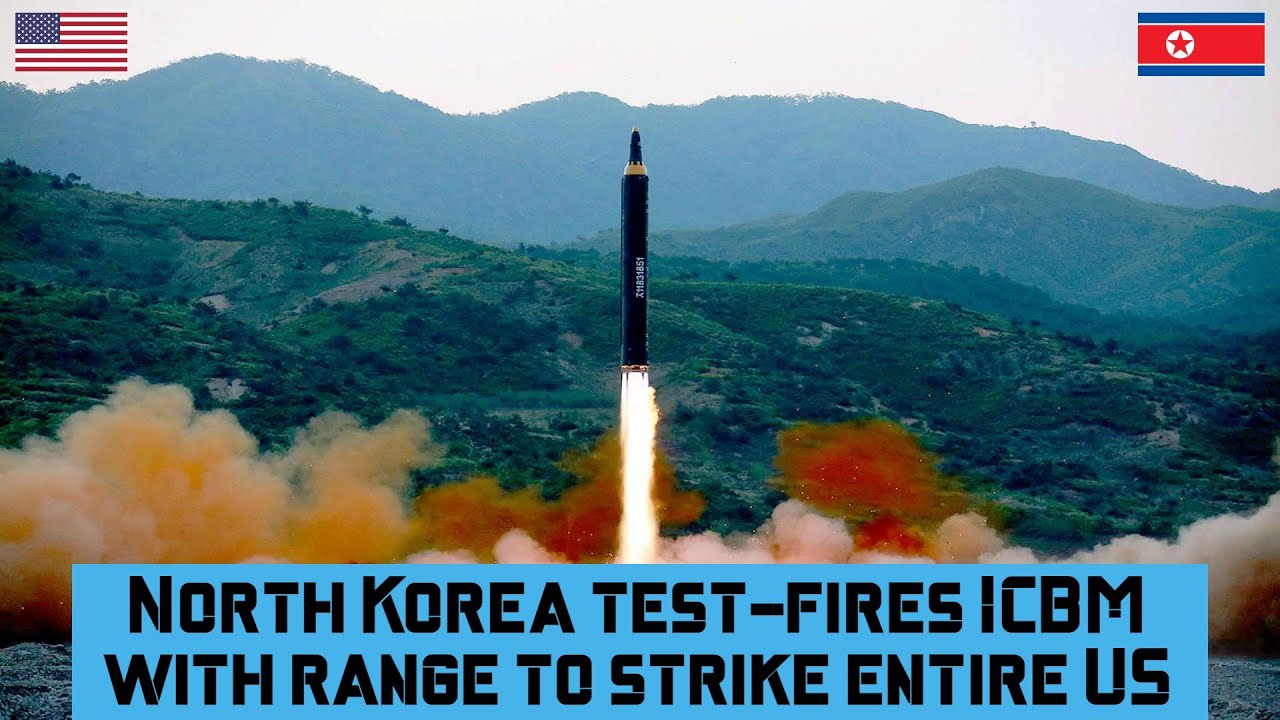 North Korea Test Fires ICBM With Range To Strike Entire US #northkorea ...