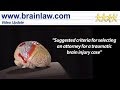 Selecting a Brain Injury Attorney