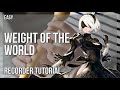 How to play Weight of the World (NieR Automata) by Keiichi Okabe on Recorder (Tutorial)