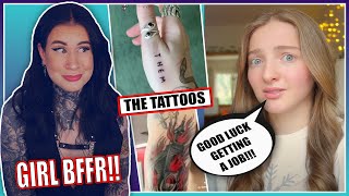 Tattoo Enthusiast Reacts To: These Leftist Tattoos Are UNHINGED!