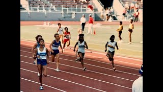 Andi Lyons - Girl's 400m - 1987 AAA Ohio State Track and Field Championships