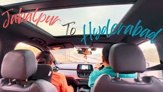 Day-2 Patna to Hyderabad road trip | Jabalpur to Hyderabad | Tata Harrier family