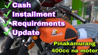 Motorstar Cafe 400 Latest Model | Pinakamurang 400cc na motor