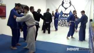 Rogent Lloret w Academia Gorila -- highlight z seminarium MMA/BJJ