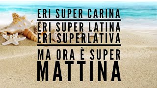 Super Martina - Lorenzo Fragola feat Gazzelle (testo / lyric video)