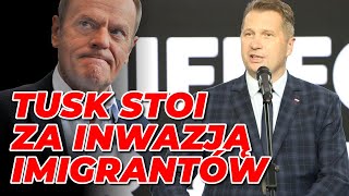 INWAZJA nielegalnych IMIGRANTÓW na Polskę?! Czarnek STRASZY powrotem TUSKA