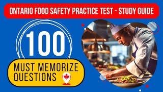 Ontario Food Safety Practice Test - Certification Study Guide (100 Must Memorize Questions)