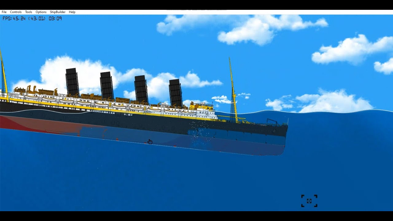 Lusitania Sinking Floating Sandbox Sleeping Sun Youtube