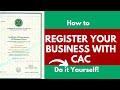 How to Register Your Business with CAC in 2024// Register your Business with CAC by Yourself