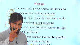 AENGG - 211 : Lecture 4 (ii) Fuel Supply system