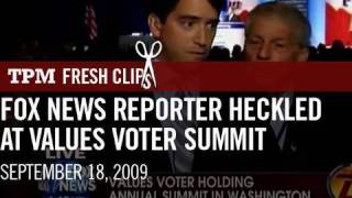 Fox Reporter Heckled At Values Voter Summit