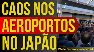 ATAQUE CIBERNÉTICO NO JAPÃO CAUSA PANE GERAL NOS VOOS DA JAL - 26/DEZEMBRO/2024