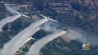 Memorial Day Flyover Includes 18 Historic Warplanes Honoring Veterans, COVID-19 Healthcare Workers