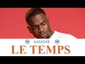 Tayc - Le Temps | Karaoké, instrumental cover