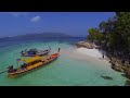 see the best from koh lipe island from air in dji cam hd