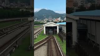 臺北捷運北投機廠捷運洗車