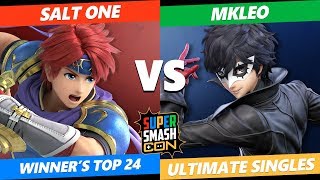 SSC 2019 SSBU - FS SaltOne (Roy) VS FOX MVG MkLeo (Joker) Smash Ultimate Winner's Top 24