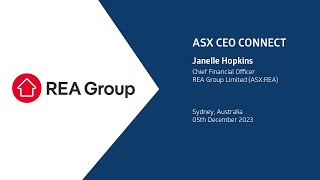 ASX CEO Connect December 2023 | REA Group ASX:REA