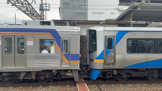 南海9000系9507F +12000系12001F 特急サザン　なんば行き　和歌山市駅