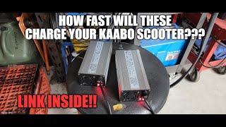 Kaabo Wolf Warrior 11 Episode 4: Fast chargers!!