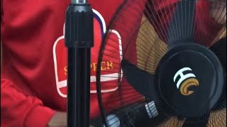 Hc Rechargeable Solar Standing Fan & How to fix your solar fan. #solar #solarfan #products #tech