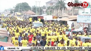 Gbawe Youth Alliance Health Walk 2024 Was a New Record .