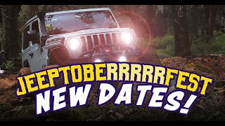 New Dates for Jeeptoberfest 2024 and Stock Trails Preview