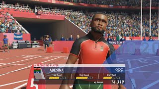 Olympic Games Tokyo 2020 The Official Video Game - 100m Run Gameplay [1080p 60FPS HD]
