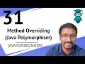 Java for Selenium : 31. Polymorphism | Method Over Riding
