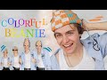 COLORFUL CHECKERED BEANIE | CROCHET TUTORIAL